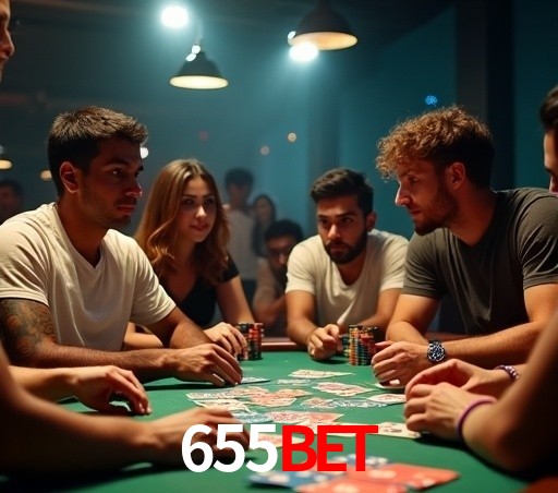 Interface moderna da plataforma 655Bet